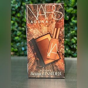 NARS Laguna Bronzer and Lipstick Duo - Warm Bronze mini set-New